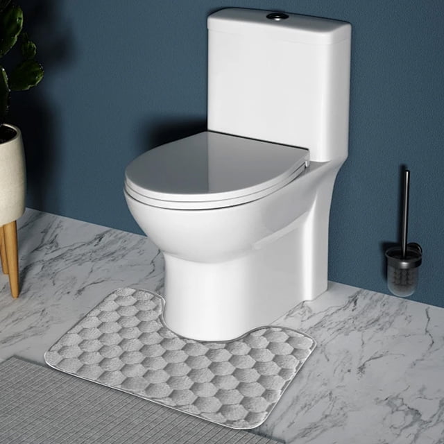 TopLLC Bathroom Rugs,Kitchen Rugs, Rugs for Living Room, Living Room Rug, Bathroom Mat Toilet Rug U Shape Super Soft Bathroom Rug Microfiber Super Absorbent Machine Wash And Dry bathroom carpet