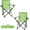 Fruit Green Chairs, variant on 2 Pack Lightweight Camping Chairs for Adults & Teens, 250LBS Capacity Foldable Portable Chairs with Carry Bag, Compact Design for Camping, Beach, Picnics, and Outdoor Events