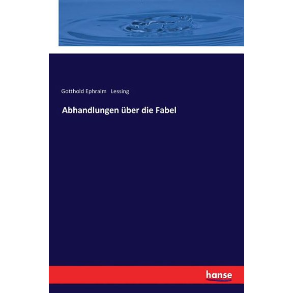 Abhandlungen über die Fabel, (Paperback)