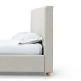 thumbnail image 5 of Modus Furniture Olivia Upholstered Headboard in Ivory, 5 of 5