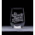 thumbnail image 2 of C&M Personal Gifts 17oz So Apparently I Have an Attitude Funny Stemless Wine Glass, 2 of 5