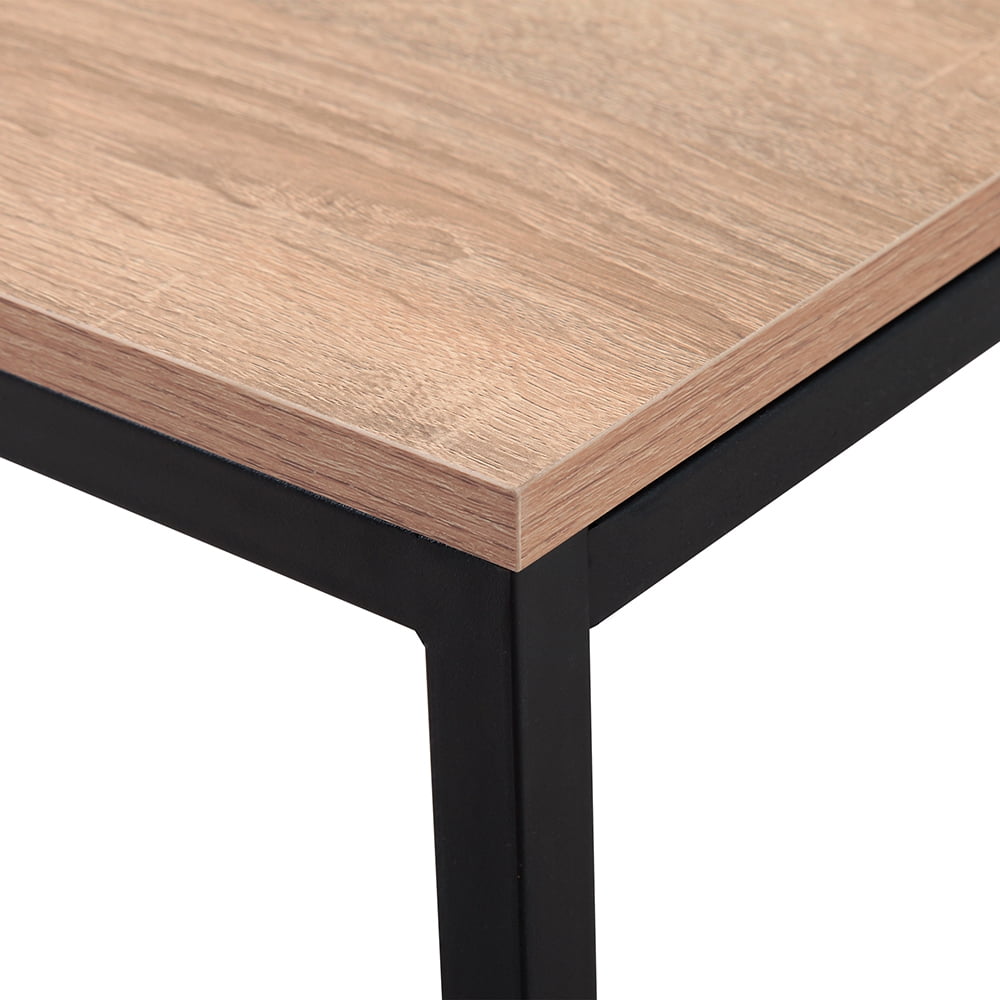 Kepooman Rustic Oak Coffee Table, Square Dining End Table for Kitchen, Restaurant, Living room Kepooman Rustic Oak Coffee Table, Square Dining End Table for Kitchen, Restaurant, Living room