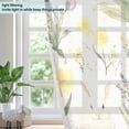 thumbnail image 4 of Yayeee Window Curtains Set of 2 for Living Room Light Filtering 63"x42", Floral Rabbit, 4 of 7