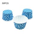 thumbnail image 3 of Wosthever 50 Uds. De vasos para helado de 200ml, cuencos de papel de un solo para postres, recipientes para comida para llevar, bandeja para Herramientas y accesorios para hornear Punto/Azul, 3 of 6