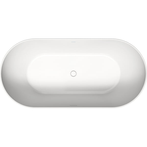 Duravit 700526 Duravit No.1 66" Free Standing Acrylic Soaking Tub - White