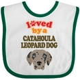 thumbnail image 3 of Inktastic Catahoula Leopard Dog Gift Boys or Girls Baby Bib, 3 of 4