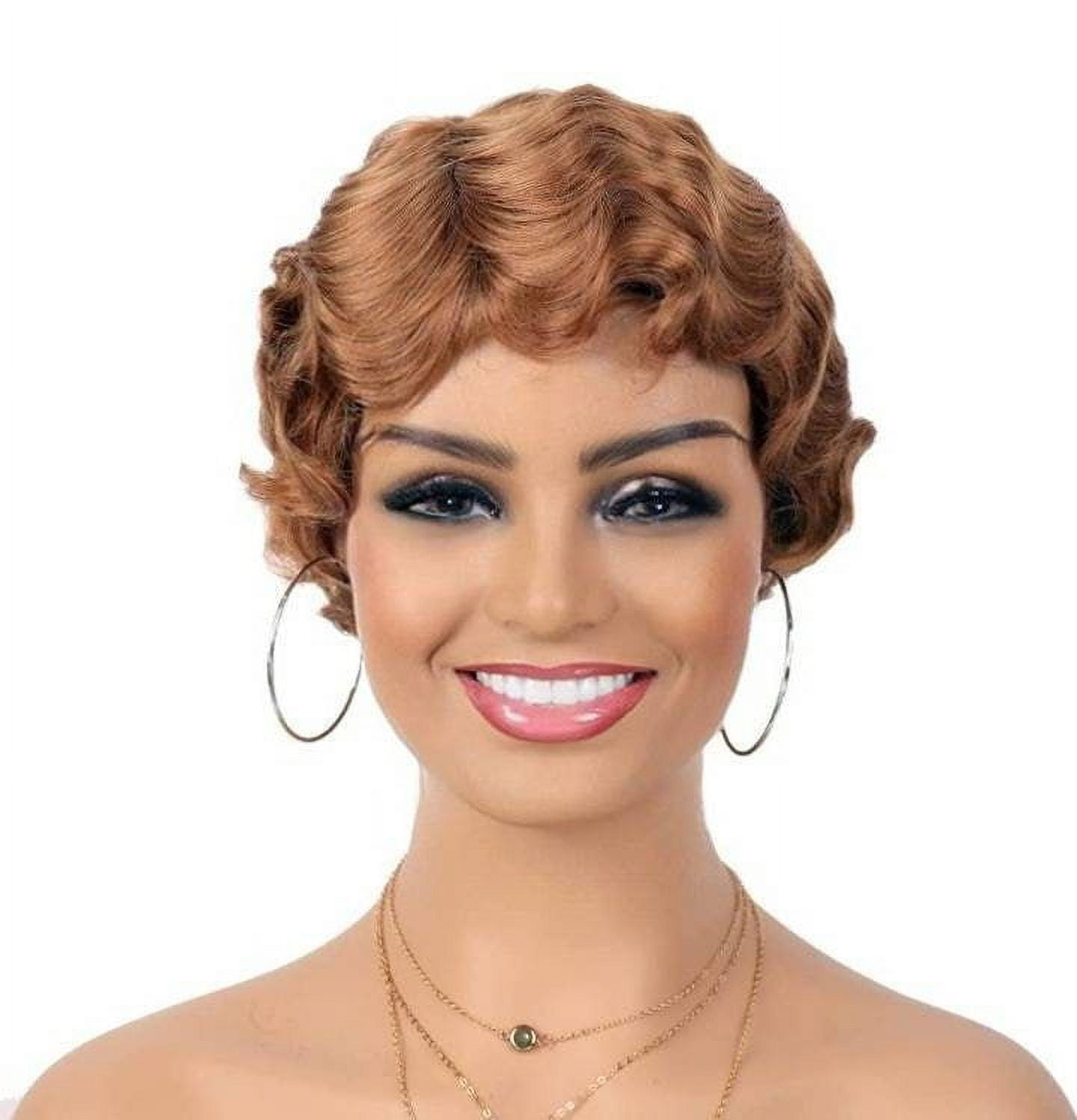 Short Pixie Cut Wigs for Black Women Mommy Brazilian Finger Ocean Wave Remy Human Hair Cheap Wig for Party Full Machine Made Wig