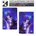 thumbnail image 4 of SaniMore for HD 10 & HD 10 Plus Tablet (11th Generation, 2021 Release) Case, PU Leather Wallet Flip Case Auto Wake/Sleep Card Slots Multiple Viewing Angles Full Wrap Protective Fashion Case, Wolf, 4 of 7