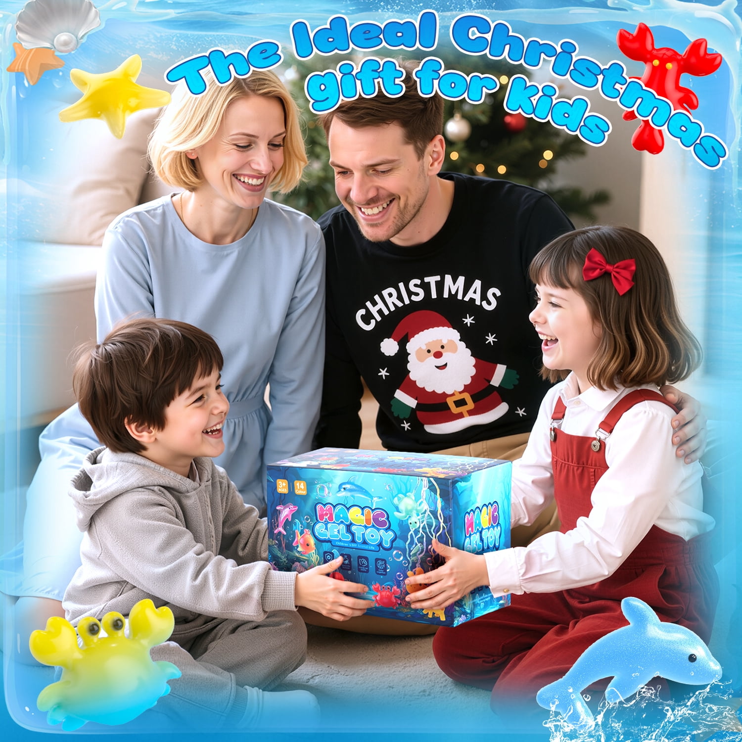 Huge Wave DIY Models Toy Kit, Art & Craft Kit STEM Gifts for Kids, Ideal Christmas Birthday Gifts for Boys & Girls Aged 6-12 Years Old