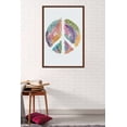 thumbnail image 2 of Rachel Caldwell - Feather Peace Wall Poster, 22.375" x 34", Framed, 2 of 2