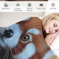 thumbnail image 3 of Orinice Cute Red Panda Throw Blanket - Soft Plush, Lightweight, Warm, Fuzzy Anti-Pilling  Blanket for Couch, Bedroom, Travel, Bed - Perfect Comfy Gift for Kids and Adults   40x50in, 3 of 6