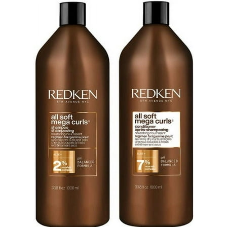 Redken All Soft Mega CURLS Shampoo & Conditioner Set 33.8 oz Each