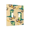 thumbnail image 2 of PAYOHTO Toggle Light Switch Wall Plate Cartoon Crocodile Double Switch Cover Standard Size 2-Gang 4.50" x 4.5" Unbreakable Polycarbonate Thermoplastic, 2 of 6