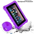 thumbnail image 3 of Epicgadget Fire 7 Tablet Case (12th Generation, 2022 Release) - EVA Foam Lightweight Shockproof Cover Case for Amazon Fire 7 inch Tablet Latest Model + 1 Screen Protector and 1 Stylus (Purple), 3 of 4