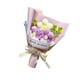 thumbnail image 1 of Decoración de flores de crochet Flores artificiales tejidas completadas Regalo decorativo del día de la madre para la boda del día de San Valentín Púrpura, 1 of 8