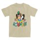 thumbnail image 1 of Camiseta de algodón para hombre y mujer, camisa con estampado de dibujos animados, mono, cuello redondo, manga corta de gran tamaño, 1 of 7