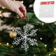 thumbnail image 2 of Uuiauoio Snowflake Snowflake String Christmas Decorations,Christmas Tree Decoration Pendant ,Holiday Pendants for Indoor and Outdoor Use, Festive Hanging Ornaments with Easy Storage, 2 of 9