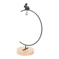 thumbnail image 4 of Support d'Ornement Design Lapin Pot de Fleurs Suspendu Support de Bureau en Fer, 4 of 9