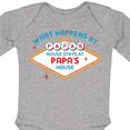 thumbnail image 4 of Inktastic Las Vegas Stays at Papa's Boys or Girls Long Sleeve Baby Bodysuit, 4 of 5