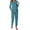 Lake Blue, variant on Fantaslook Pajamas Sets for Women Casual Lounge Set Long Sleeve Two Piece Set Buttom Down Shirts and Pants with Pockets Oufits