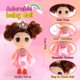 thumbnail image 5 of Juguetes para bebés para niñas de 1, 2 y 3 años, juego de 6 juguetes para automóvil con muñeca y tapete de juego/bolsa de almacenamiento para niñas de 1 a 3 años, juguetes para bebés de 12 a 18 meses,, 5 of 5