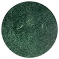 thumbnail image 2 of vidaXL Coffee Table Green 60x60x35 cm Real Stone with Marble Texture, 2 of 4
