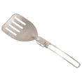 thumbnail image 1 of Camping Cookware, Durable Compact Latch Design Folding Spatula High Temperature  Stainless Steel  For Kitchen Rice Spoon,Spatula, 1 of 8