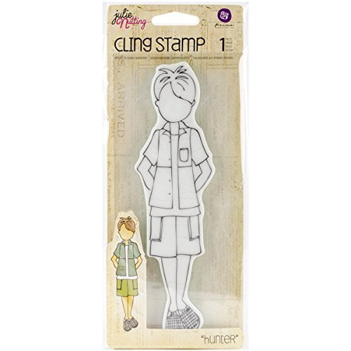 Julie Nutting Mixed Media Cling Rubber Stamps-Hunter
