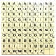 thumbnail image 2 of Fichas de Scrabble de plástico Az, letras del alfabeto con puntuación y números, 2 of 2