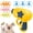 Yellow, variant on 2026 Cat Fetch Toy Launcher & Cat Propeller Toy, Interactive Flying Disc Launcher with 12 Discs & 3 Light-Up Propellers, Portable Battery-Free Fun for Cats and Small Dogs