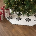 thumbnail image 5 of vhc brands holiday decor - emmie white patchwork tree skirt, 60 diameter, red, 5 of 5