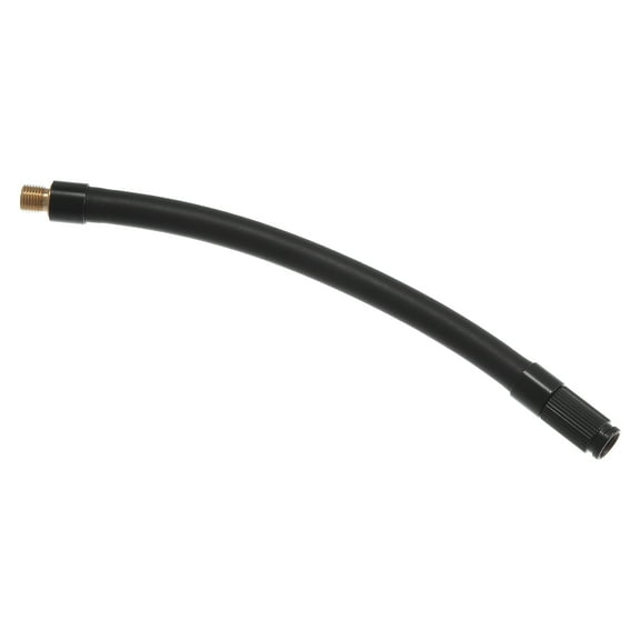 16cm Tire Inflator Extension Hose Chuck Adapter Air Pump Tube Tire Valve Black Connection Pipe for Car
