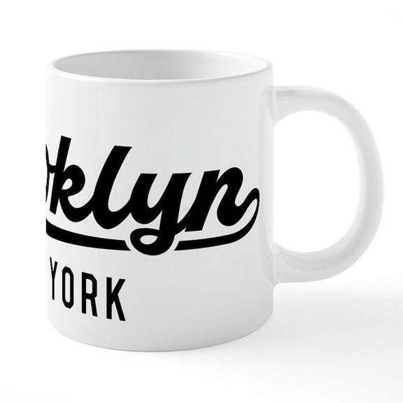 CafePress - Brooklyn New York Mugs - 20 Oz White Ceramic Mega Mug