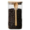 thumbnail image 1 of Food Storage Jar Glass Candy Storage Container Grain Canister with Spoon & Lid, 1 of 8