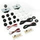 thumbnail image 1 of Kit de arcade para 2 jugadores, codificador de juegos de mesa USB, joystick, botones de arcade, juego para reuniones de amigos, blanco y negro, 1 of 15