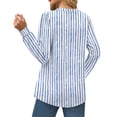 thumbnail image 5 of Fantaslook Womens Tops Long Sleeve V Neck Blouses Business Casual Shirts Fall Fashion Dressy Tops, 5 of 8