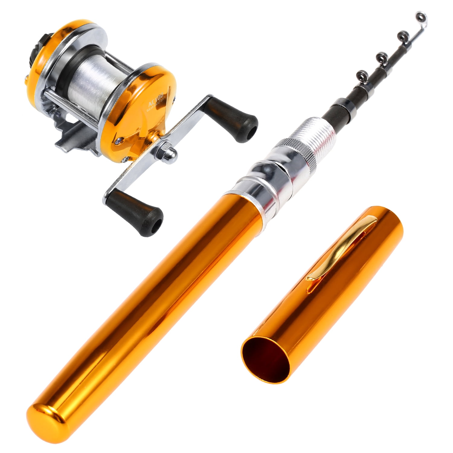 ProFISHiency Pocket Spincast Combo Deluxe Travel Kit - Telescopic ProFISHiency Pocket Spincast Combo Deluxe Travel Kit - Telescopic