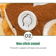 thumbnail image 6 of Simulation Cat, Plush Toys, Soft Stuffed Kitten, Plush Doll With Sound, Cute Animal Plushies For Kids Birthday Gifts, 7 Cats Available, 6 of 7