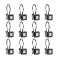thumbnail image 5 of Utopia Alley Shower Hooks - Double Shower Curtain Rings for Bathroom - Rust Resistant Shower Curtain Hooks for Shower Curtain- Shower Curtain Rings with Crystal Design - Set of 12, Oil Rubbed Bronze, 5 of 10