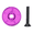 purple, variant on Sagargo Aluminum Alloy Bike Stem Cap Cnc Machined Road Mtb Fork Headset Top Cover Purple