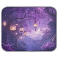 thumbnail image 2 of Pet Cooling Pad Foldable Self Cooling Mat Breathable Pet Cushion Sleep Pad for Dogs and Cats Beautiful Fantasy Purple Forest M, 2 of 9