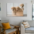 thumbnail image 6 of Cream Labrador Puppies Inside Box Poster Decorative Painting Canvas Wall Art Living Room Posters Bedroom Painting,Unframe-style,16x24inch(40x60cm), 6 of 8