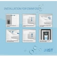 thumbnail image 5 of Mist Refrigerator Water Filter Replacement Compatible with Bosch BORPLFTR50, BORPLFTR55, 12033030, 11032531, WFS200MF, RA450022, REPLFLTR55, 5 of 9