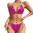 thumbnail image 1 of Clearance Sale 2025 Intimates Women Plus Size Underwire Lingerie Set Two Piece Underwear Lingerie Underwear Sleepwear Steel Chain Linked Underwire Lingerie Set, 1 of 8