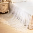 thumbnail image 5 of Bed Mosquito Net, Round Canopy Lace Princess Style Mosquito Net Bed Curtain Netting Home Bedroom Decoration for Bedroom (White), 5 of 9