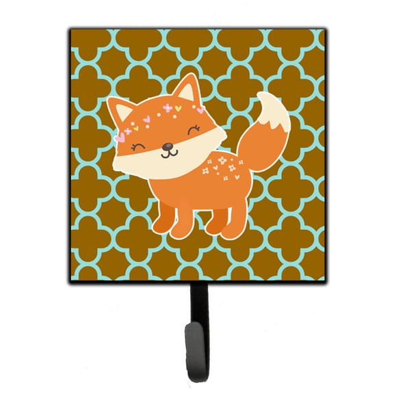 Fox on Quatrafoil Leash or Key Holder