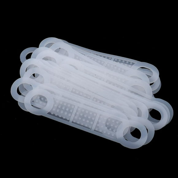 50 tiras elásticas antideslizantes para colgar en el hombro par ropa se deslice. Colcomx Puños de suspensión antideslizantes