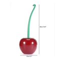 thumbnail image 5 of Cherry Shaped Toilet Brush And Holder Set Standing Wc Bathroom Cleaning Brush, 5 of 5