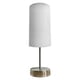 thumbnail image 3 of Lampara De Mesa, Luz Ideal, Murano Satín, Pantalla De Tela blanco, 3 of 6