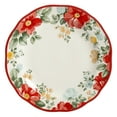 thumbnail image 2 of The Pioneer Woman Vintage Floral 12-Piece Dinnerware Set, Red, 2 of 6